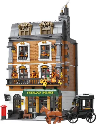 Produktbild von Sherlock Holmes Construction Set Baker Street 221B Apartment 42 cm