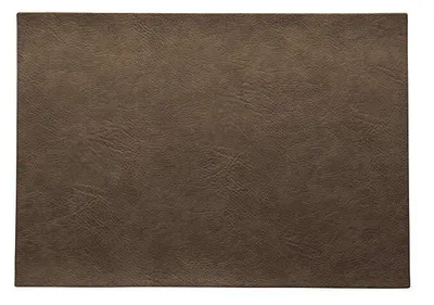 Produktbild von ASA Tischset, nougat PVC 46 x 33 cm, vegan leather, aus Polyurethan 78308076 Vorteilsset beinhaltet 4 x den genannten Artikel und Geschenk + Spende