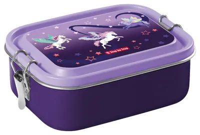 Immagine prodotto di Step by Step sacco per il pranzo Lunchbox Stainless Steel Dreamy Pegasus porpora