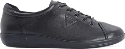 Image de Ecco Soft 2.0  Veterschoenen Laag - Zwart - Maat 41