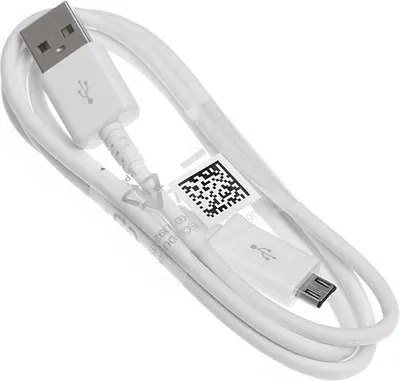 Produktbild von Original Samsung Aufladekabel Datenkabel ECB-DU4EWE ca.150cm in Weiß Weiss für Samsung Galaxy J3 (2016) DUOS SM-J320F 2.0 USB Adaptive Fast Charging Ladegerätkabel Ladekabel MicroUSB Charge Cable + gratis Emiro Bildschirm Reinigungspad