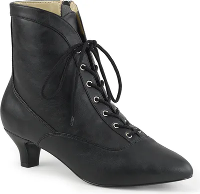 Produktbild von FAB-1005 Damen Booties von Pleaser Pink Label, Schwarz EU 46, US 16