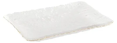 Produktbild von Kuchenform mit goldenem Rand, 23 x 14,5 x 2,5 cm