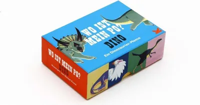 Produktbild von Laurence King Verlag Memo-Spiel zum Thema Dino: Wo ist mein Po? für Kinder