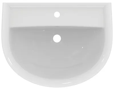 Immagine prodotto di Ideal Standard Eurovit lavabo 650mm, 1 trou pour robinet, avec trop-plein, blanc, W332201, W332201