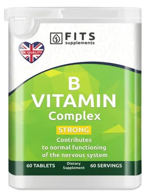 Produktbild von Vitamin-B-Komplex Strong 60 Tabletten