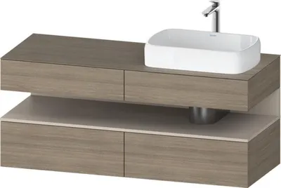 Produktbild von Duravit QA4766091350000 QAT KWTU WH Eck 1400x550x600 Ei Tra