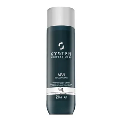 Productafbeelding van System Professional Man Triple Shampoo, shampoo, 250 ml