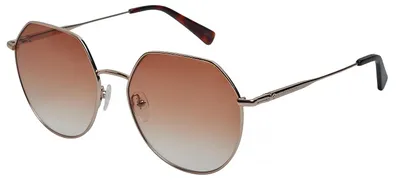 Produktbild von Longchamp LO154S Geometrische Metall-Sonnenbrille für Damen