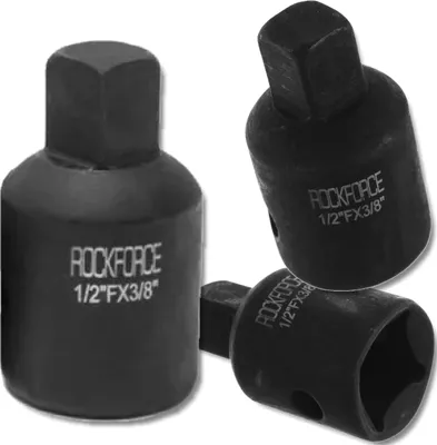Immagine prodotto di ROCKFORCE Adattatore IMPATTO 1/2"(F)x3/8"(M) acciaio CR-Mo RIDUZIONE