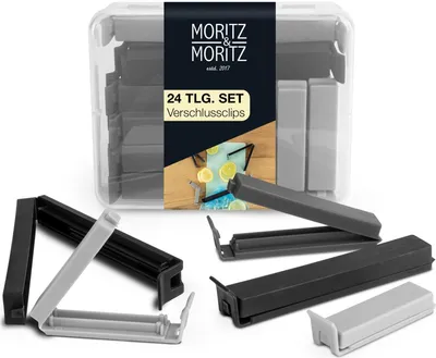 Image de Moritz & Moritz 24x clips de fermeture foncés