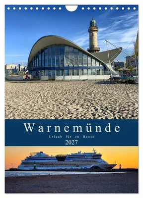 Produktbild von Warnemünde Urlaub für zu Hause (Wandkalender 2027 DIN A4 hoch), CALVENDO Monatskalender