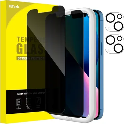 Zdjęcie produktu dla Ochrona ekranu iPhone 13 6,1 cala ochrona aparatu szkło hartowane 2 szt