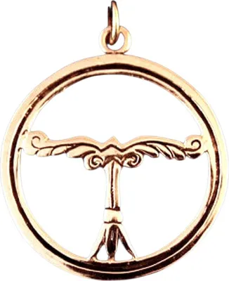 Produktbild von Irminsul Bronze Anhänger Schmuck - Wikinger - 44x34mm
