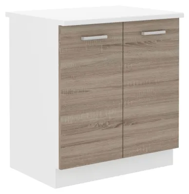 Produktbild von Küchen Unterschrank 80 cm für das Modell „Dave 240 Eiche Sonoma Trüffel“