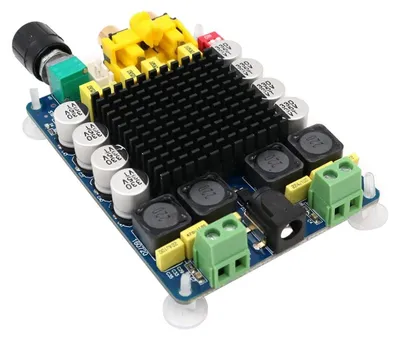 Imagen del producto de Módulo amplificador de audio digital TDA7498, 2 x 100 W, para alimentación DC de 14-32 V