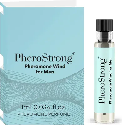 Produktbild von PheroStrong Pheromone Wind für Männer - Steigern Sie Ihr Selbstbewusstsein und Ihre Anziehungskraft.