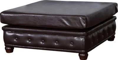 Produktbild von Fußhocker Ottomane Sitzhocker Sitzpouf Wohnzimmer Designer Hocker Polster Bank
