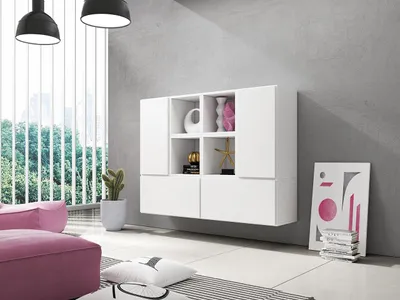 Obrázek produktu pro Stěna do obývacího pokoje NORMANDIA 19 - bílá