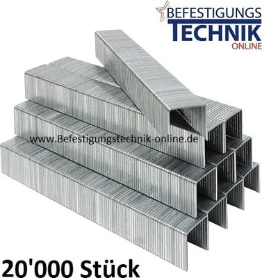Produktbild von Klammer SJK 08mm CNK verzinkt für Bostitch 216SJK-E, 416SI-SJ/16, TU-216-SJK-E KL-43 20M