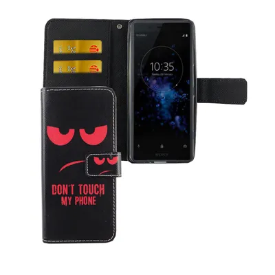 Zdjęcie produktu dla Pokrowiec na telefon komórkowy Sony Xperia XZ2 Compact Dont Touch My Phone czerwony