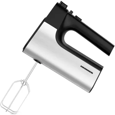 Obrázok produktu pre Heinner HM-500BKSS, Ručný mixér, Čierna, Nerezová oceľ, Miešanie, Tlačidlá, Nerezová oceľ, 500 W