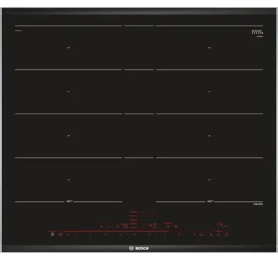 Immagine prodotto di Bosch Serie 8 PXY675DC1E piano cottura Nero Da incasso Piano cottura a induzione 4 Fornello(i)