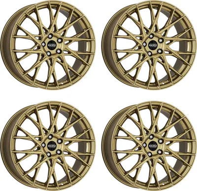 Produktbild von 4x DOTZ Felge Fuji gold 8x19 ET48 5x114.3 OFU9K0DA48 kompatibel mit Renault LATITUDE SCENIC E-TECH TALISMAN TALISMAN Grandtour