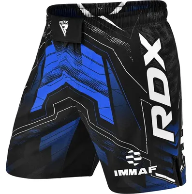 Produktbild von RDX Sports IMMAF MMA Fight- und Trainingsshorts Blau - L