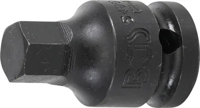 Image de BGS Embout de force entraînement carré femelle 12,5 mm (1/2") hexagone femelle 13 mm - 5485-13