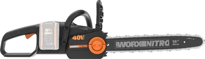 Immagine prodotto di Motosega a batteria WORX 20V, barra guida da 40 cm (batteria non inclusa)