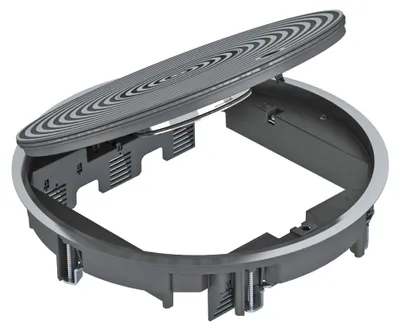 Produktbild von OBO Bettermann Geräteeinsatz GRAF9-2 U 9011 7405750