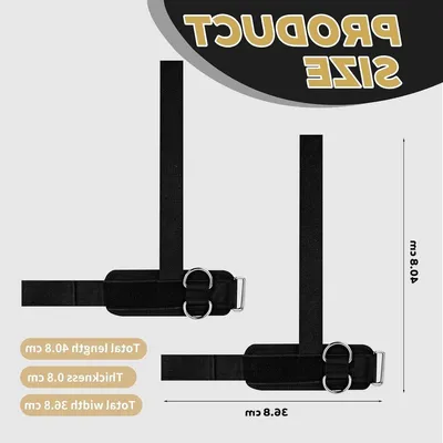 Robuste Handgelenkbandagen für Gewichtheben, Ideal für Bodybuilding und Deadlifts, Set von 2