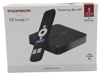 Obrázok produktu pre Thomson Streaming Box, Amlogic, S905Y5-B, Cortex-A35, 2000 MB, 32 GB, Flash