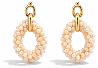 Produktbild von Biba Ohrhänger Blassrosa Crystalperlchen Ohrringe