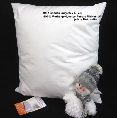 Produktbild von Kissenfüllung - Inlett ca. 35 x 40 cm mit Faserbällchen