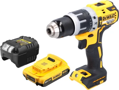 Immagine prodotto di Trapano a percussione a batteria DeWalt DCD 796 D1 18 V 70 Nm senza spazzole + 1x batteria ricaricabile 2,0 Ah + caricabatterie