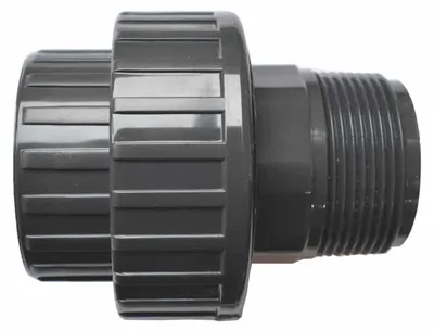 Productafbeelding van PVC-U Verschraubing 1 1/2 Inch IG x AG - Professioneel en Duurzaam