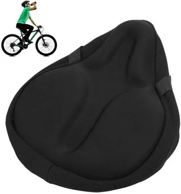 Zdjęcie produktu dla Podkładka pod siodełko rowerowe – podkładka pod siodełko – do rowerów MTB, szosowych i elektrycznych – miękka – wygodna