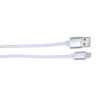 Zdjęcie produktu dla Kabel USB-iPhone 5 – biały, 2 m, 2 A, SOLIGHT SSC1502-S