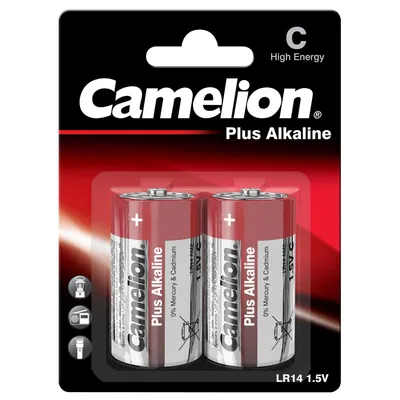 Produktbild von Baby Alkaline 2er Blister Camelion, LR14 / C / 1,5V BP2