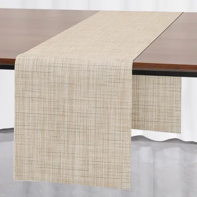 Immagine prodotto di Tovaglia in rotolo, lavabile, in vinile, color beige, dimensioni 30 x 240 cm