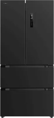 Produktbild von Cecotec Bolero CoolMarket FD 436, Freistehend, French door, Schwarz, 4 Tür(en), Berührung, An Tür