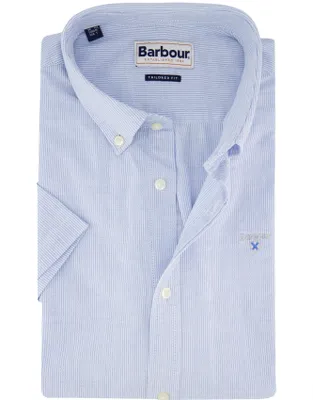 Produktbild von Barbour Hemd kurzarm blau gestreift kurzarm