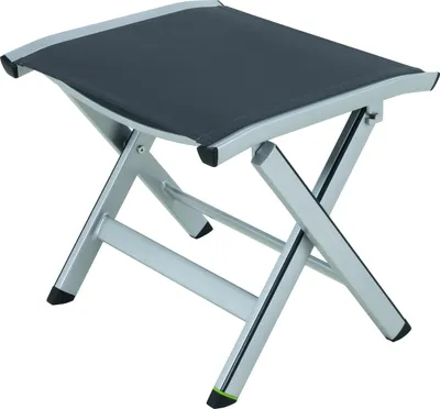 Produktbild von MWH Elements Hocker Aluminium/Textilene silber klappbar