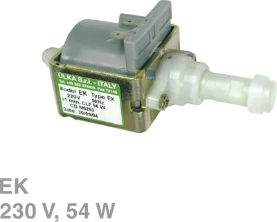 Produktbild von Ulka Pumpe EK2, Wasserpumpe 230V für Kaffeevollautomat, Espressomaschine EK 2