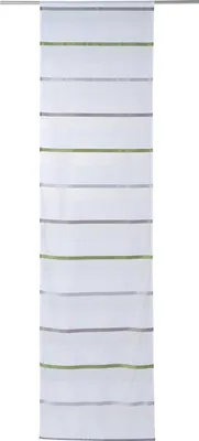 Produktbild von Flächenvorhang - Grün - Grau - 60 x 245 cm