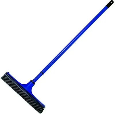 Produktbild von V7 Universalbesen Besen mit Stiel Blau