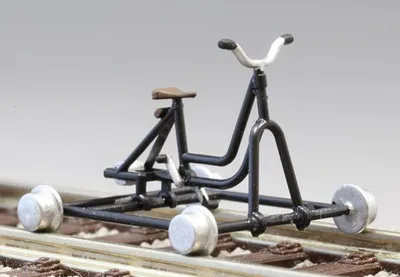 Produktbild von KRES 1:87 Schienenfahrrad, Fertigmodell