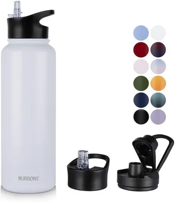 Obrázek produktu pro Nerezová láhev na pití 1,2 l, bez BPA, nepropustná termoska